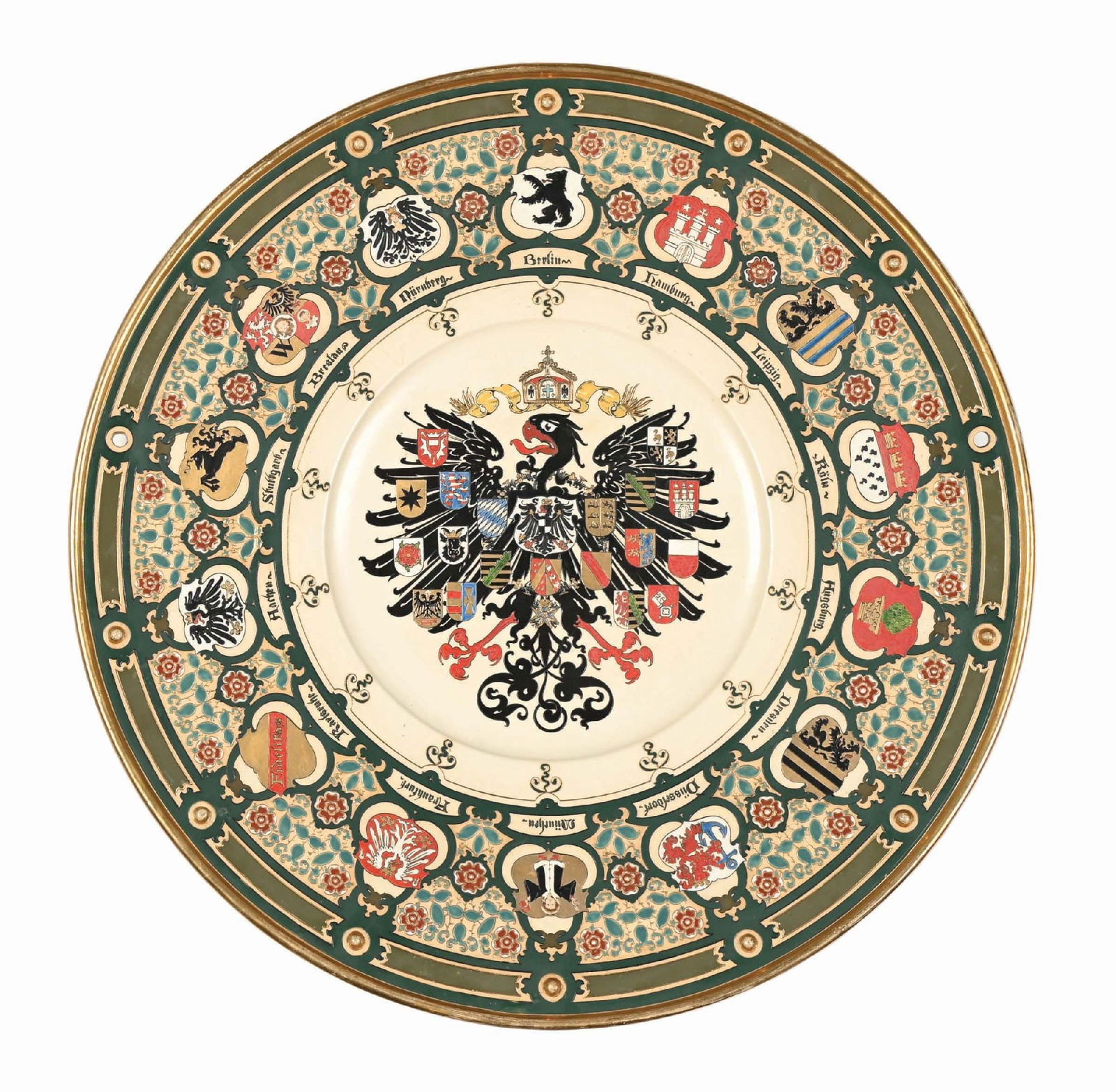 OVERSIZED METTLACH CHARGER (1 of 3)