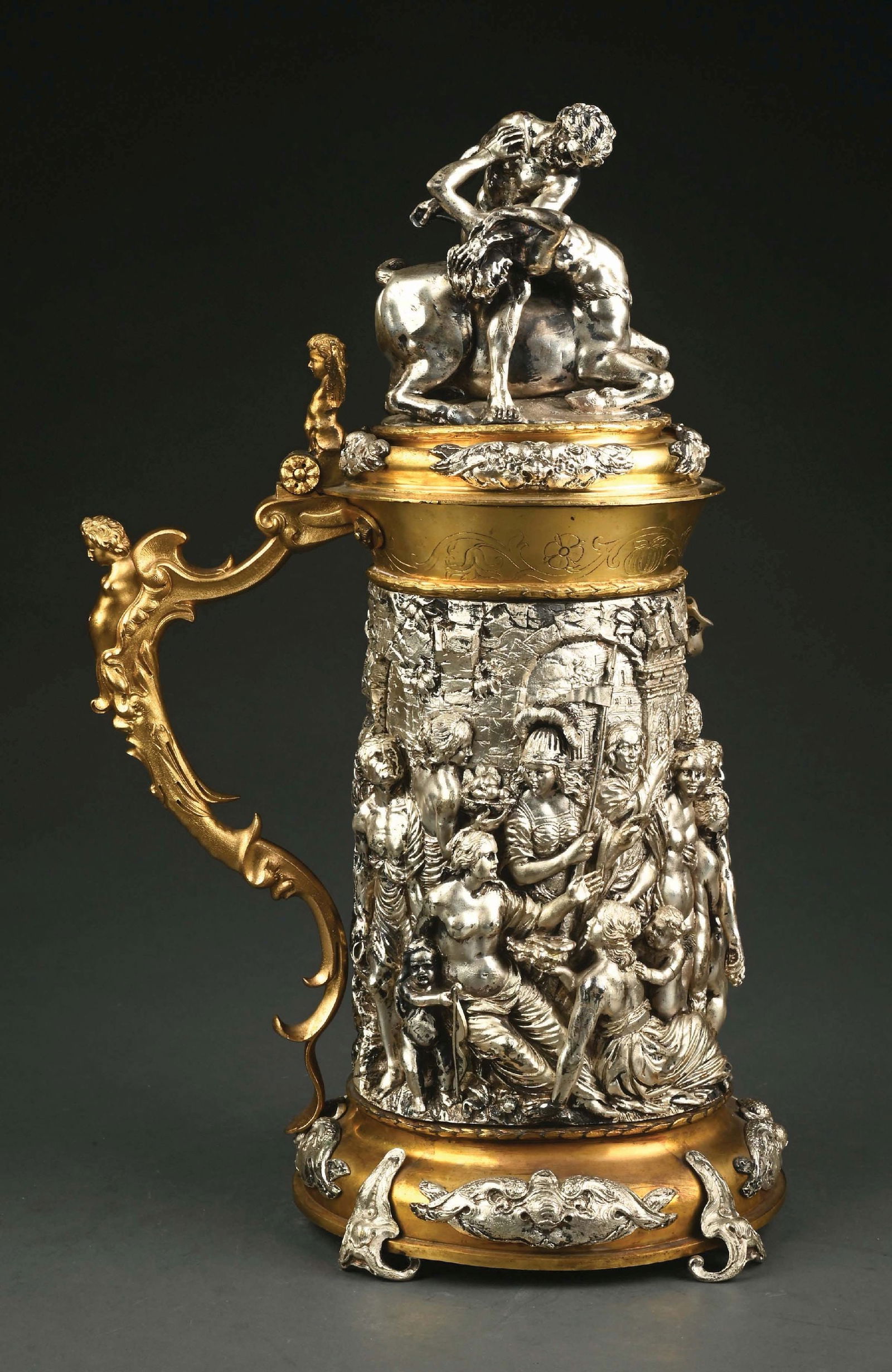 ELKINGTON DEPARTMENT OF SCIENCE & ART SILVER TANKARD (1 of 6)