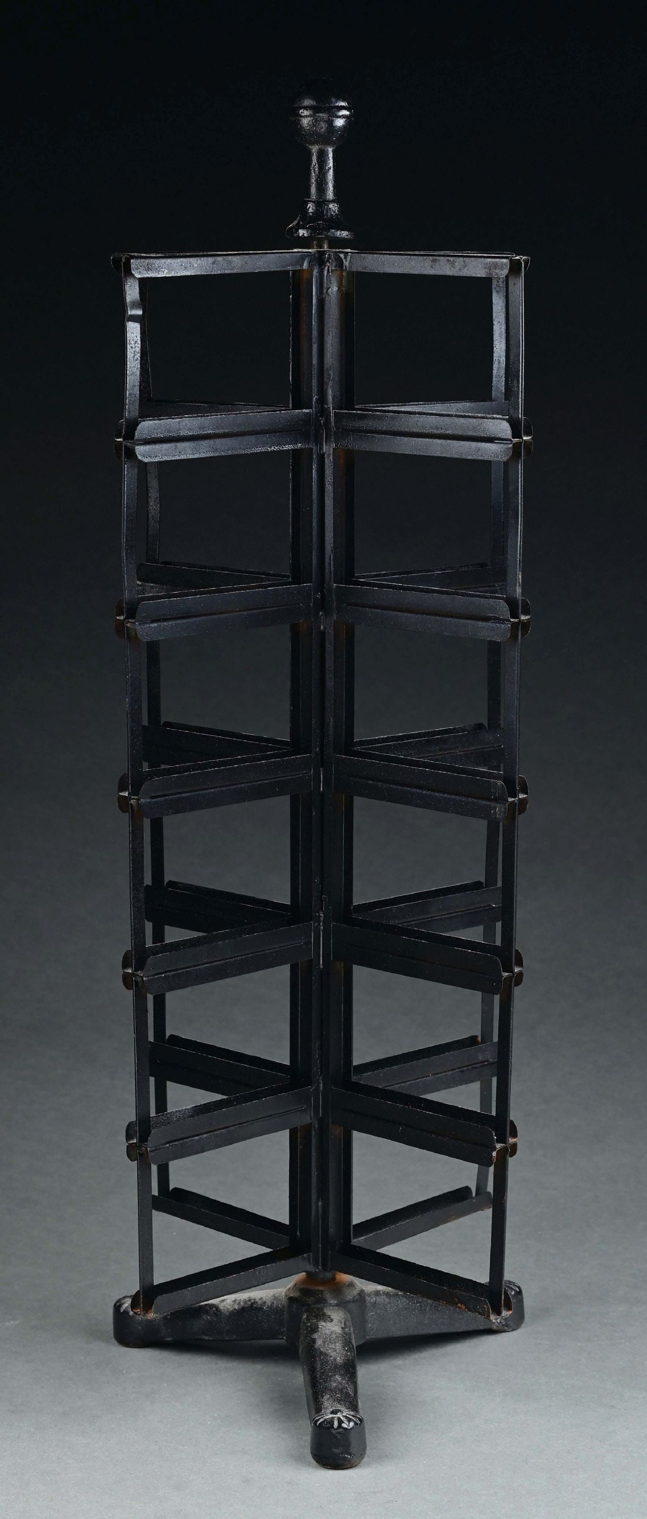 EARLY METAL STORE POSTCARD DISPLAY HOLDER (1 of 4)