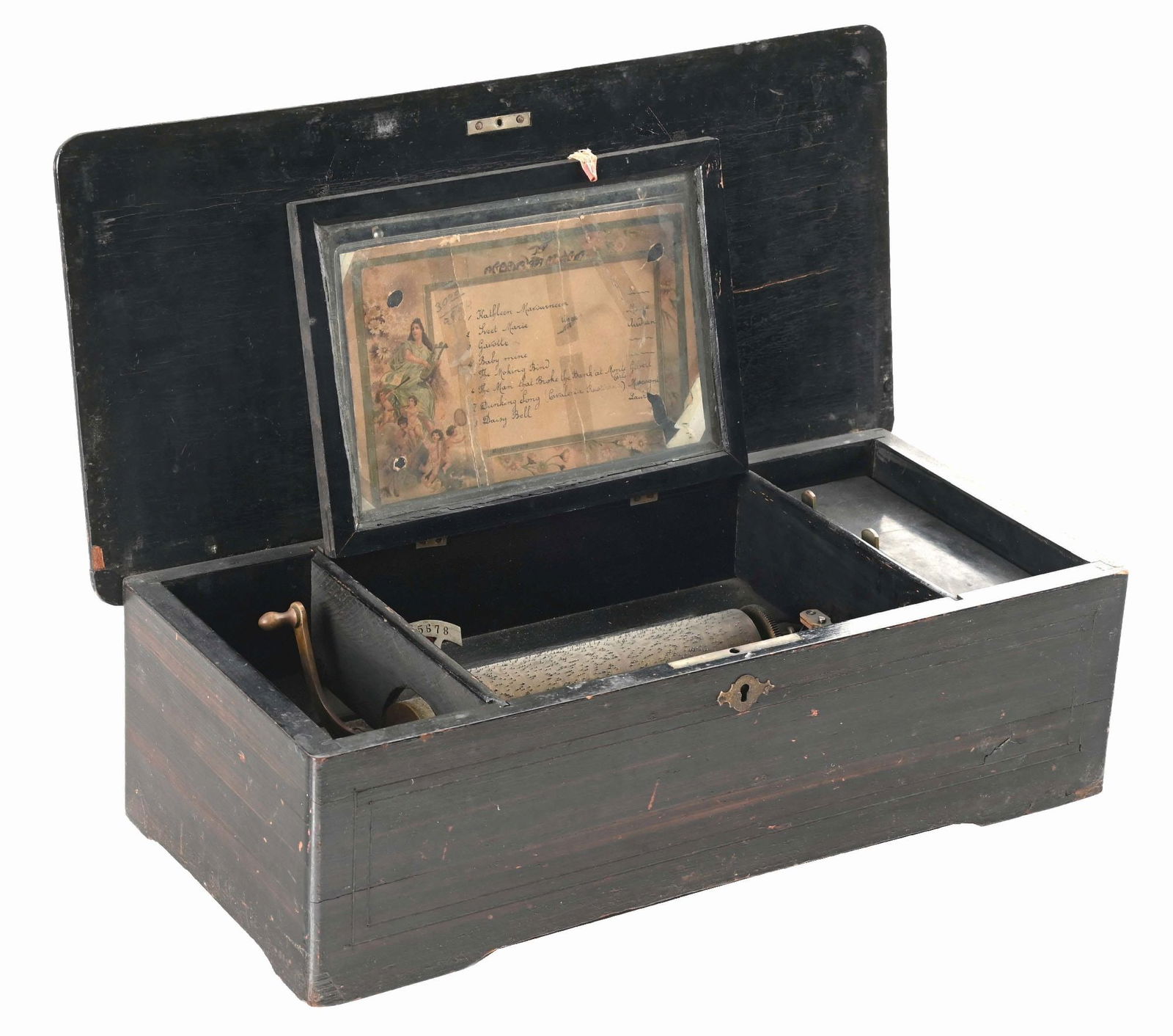 8-TUNE GERMAN MUSIC BOX (1 of 8)