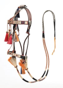 A COLLECTION OF PRISON-MADE HORSEHAIR