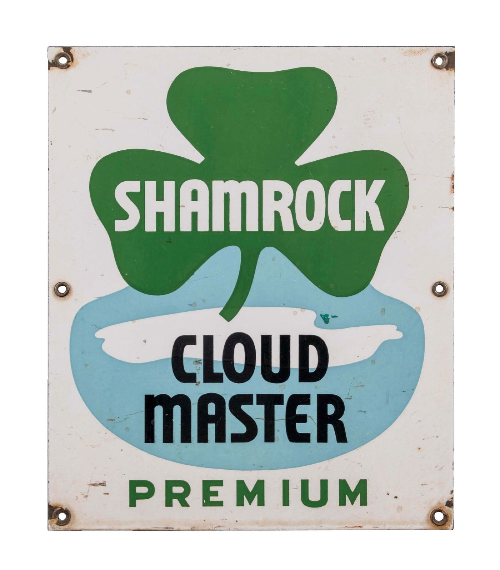 SHAMROCK CLOUD MASTER PREMIUM PUMP PLATE W/ SHAMROCK GRAPHIC (1 of 2)