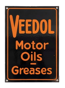 VEEDOL MOTOR OILS & GREASES SIGN