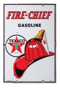 TEXACO FIRE CHIEF PUMP PLATE
