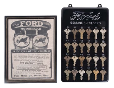 COLLECTION OF 2: FORD ADVERTISEMENTS