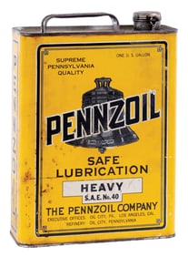 PENNZOIL 1-GALLON SLIM OIL CAN