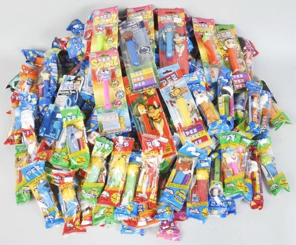 Large Lot of Pez Dispensers.: Most are in original packaging. Condition (Excellent).