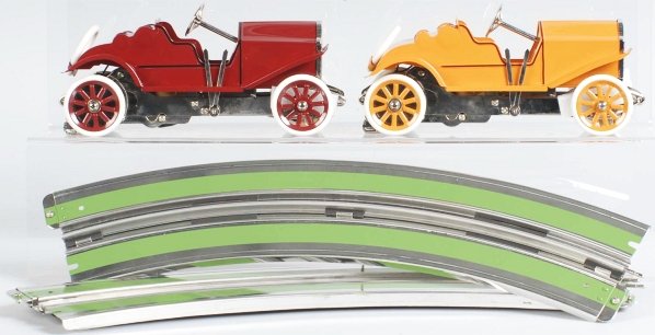 Lionel No. 85 Race Car Set.: Contemporary. Includes original box and shipping box. Condition (Near Mint).