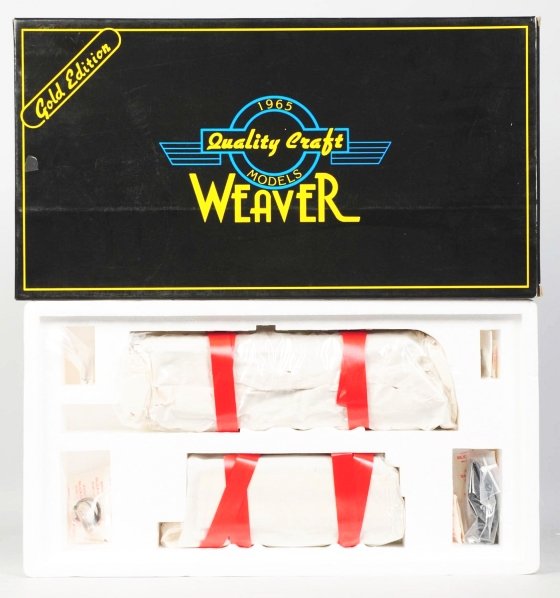 Weaver Union Pacific Train Engine.: Contemporary. 4-6-2 Forty-Niner #2906. Brass body. Includes original box. Condition (Near Mint).