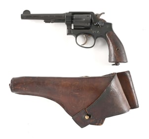 (C) AUSTRIAN POLICE US PROPERTY MARKED SMITH & WESSON VICTORY MODEL DOUBLE ACTION REVOLVER WITH