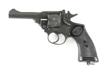 (C) WEBLEY MARK IV .38/200 DOUBLE ACTION REVOLVER.