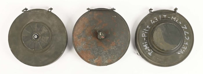 LOT OF 3: INERT TRAINING TELLERMINES.