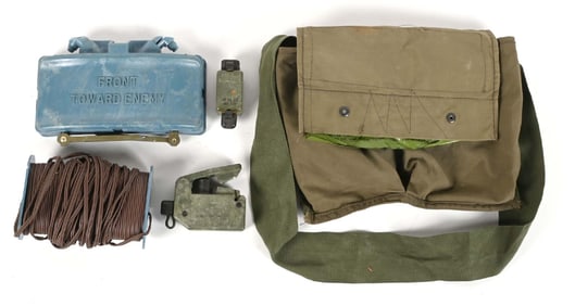 US VIETNAM WAR ERA INERT CLAYMORE TRAINING AID.