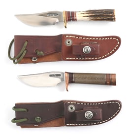 LOT OF 2: RANDAL M27 KNIVES.