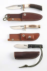 LOT OF 3: RANDALL KNIVES.