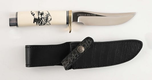 RANDALL AFRICAN BIG 5 ELEPHANT KNIFE.