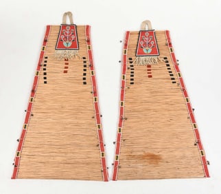 LOT OF 2: BLACKFEET WILLOW BACKRESTS