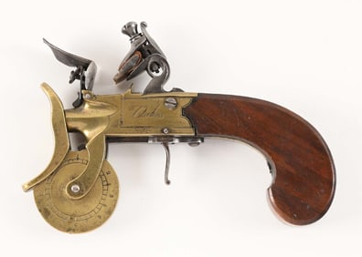 FLINTLOCK EPROUVETTE BY OAKES.
