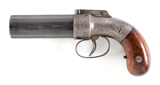 (A) ALLEN & THURBER PERCUSSION PEPPERBOX.