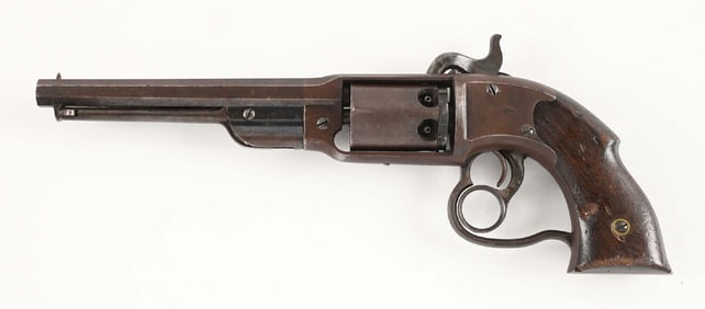 (A) SAVAGE COMMERCIAL NAVY PERCUSSION REVOLVER.