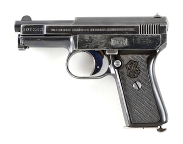 (C) MAUSER 1ST VARIANT NEW MODEL 1910/14 .25 ACP SEMI-AUTOMATIC PISTOL.