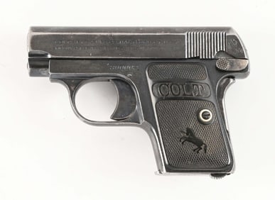 (C) COLT MODEL 1908 VEST POCKET .25 ACP SEMI-AUTOMATIC PISTOL (1921).