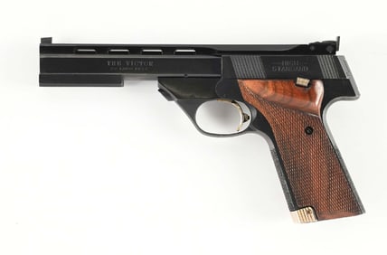 (C) HI-STANDARD "THE VICTOR" SEMI AUTOMATIC TARGET PISTOL.