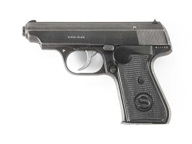 (C) J.P. SAUER & SOHN MODEL 38H SEMI AUTOMATIC PISTOL.