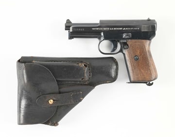 (C) MAUSER MODEL 1914 SEMI AUTOMATIC PISTOL.