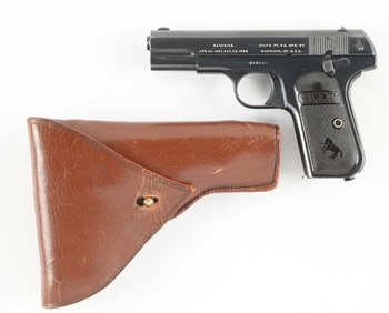 (C) COLT 1903 HAMMERLESS SEMI AUTOMATIC PISTOL.