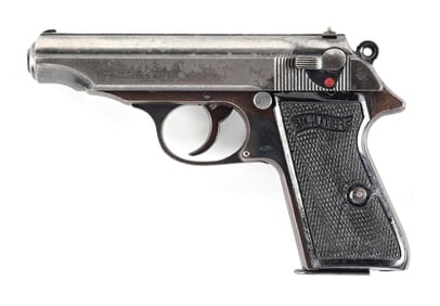 (C) WALLTHER PP SEMI AUTOMATIC PISOL.