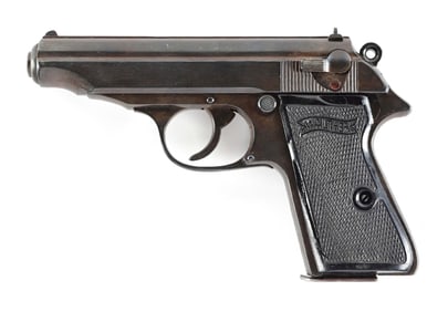 (C) WALTHER PP SEMI AUTOMATIC PISTOL.