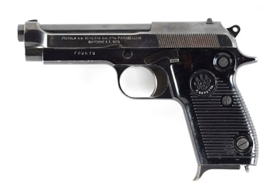(C) BERETTA MODEL 1951 SEMI AUTOMATIC PISTOL.