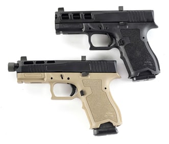 (M) LOT OF 2: PALMETTO STATE ARMORY DAGGER COMPACT SEMI AUTOMATIC PISTOL.