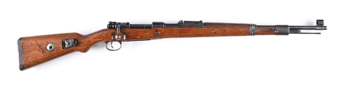 (C) BRUNN DOT K98 BOLT ACTION RIFLE (1943).