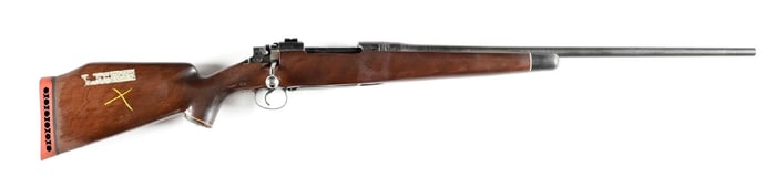 (C) SPORTERIZED REMINGTON 1917 BOLT ACTION RIFLE.