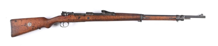 (C) SPANDAU GEWEHR 98 BOLT ACTION RIFLE (1909).