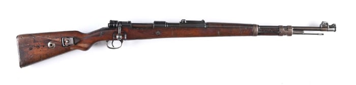 (C) PRE-WAR MAUSER S/42 CODE K98 BOLT ACTION RIFLE (1936).