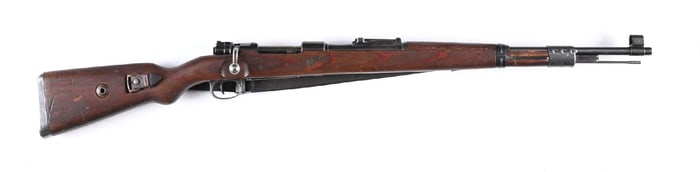 (C) J.P. SAUER CE 44 CODE K98 MAUSER BOLT ACTION RIFLE (1944).