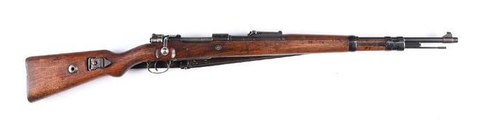 (C) SCARCE PRE-WAR MAUSER BORSIGWALDE K98 MAUSER BOLT ACTION RIFLE (1937).