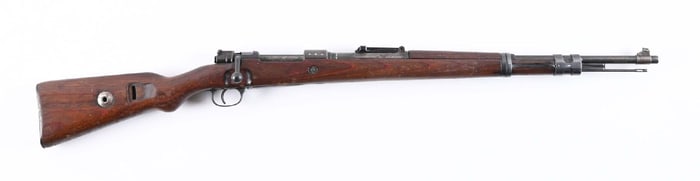 (C) 1940 MAUSER 42 CODE K98 BOLT ACTION RIFLE.