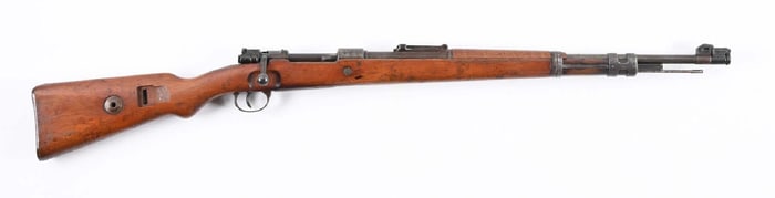 (C) MAUSER 42 CODE K98 BOLT ACTION RIFLE (1939).