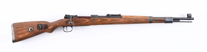 (C) BRUNN DOT CODE K98 BOLT ACTION RIFLE (1944).