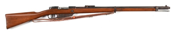 (A) UNIT MARKED ERFURT MODEL 1888/05 COMMISSION RIFLE.