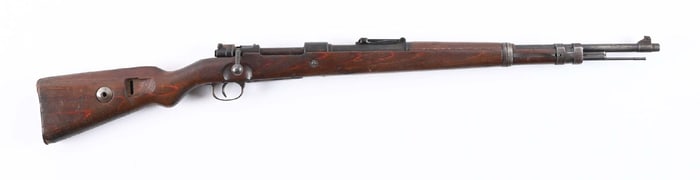 (C) BERLIN-LUBECKER DUV 41 CODE K98 BOLT ACTION RIFLE.
