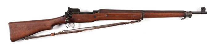 (C) REBUILT WINCHESTER MODEL 1917 BOLT ACTION RIFLE.