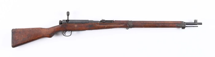 (C) NAGOYA TYPE 99 BOLT ACTION RIFLE WITH INTACT MUM.