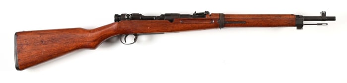 (C) NAGOYA TYPE 38 BOLT ACTION CARBINE.
