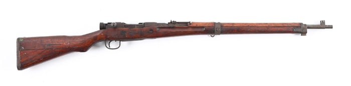 (C) LATE WAR TOYO KOGYO TYPE 99 BOLT ACTION RIFLE.