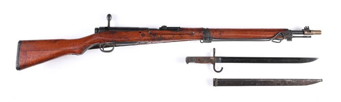 (C) TOYO KOGYO TYPE 99 BOLT ACTION RIFLE.